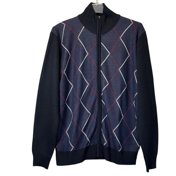 Men's Argyle Pattern Multi- Color Sweater Size XL - Picture 1 of 4